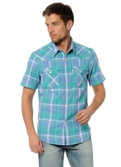 Levis Pánská Košile s krátkým rukávem Blue Bird