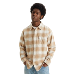 Levis Košile  JACKSON WORKER TYRONE ICED COF