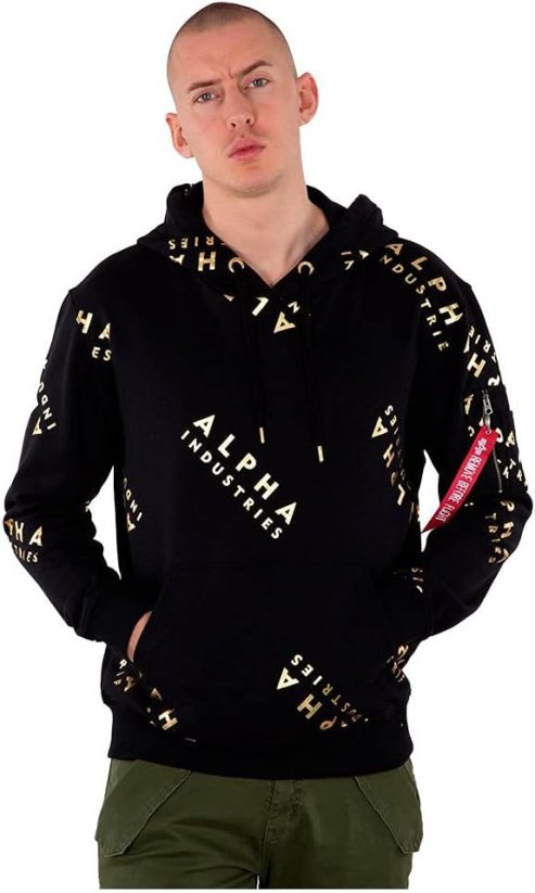 Alpha Industries Pánska Mikina Hooded Sweatshirt