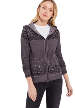 Desigual Dámska Mikina  LEOPARD