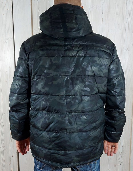 CAMP DAVID Pánska Bunda zimná s Kapucňou HW 19 SHRUB