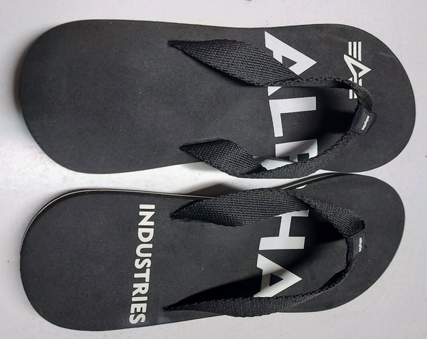 Alpha Industries šľapky ALPHA SLIDER black