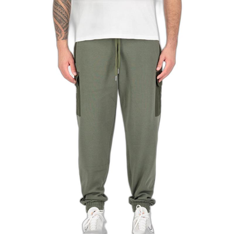 Alpha Industries Męskie Spodnie Sweat Nylon Cargo Jogger