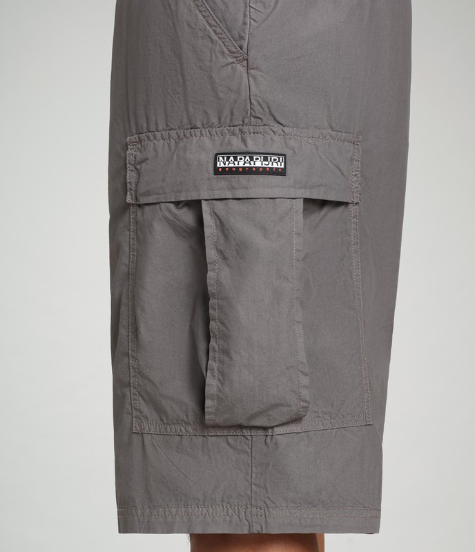 Napapijri Krátké kalhoty N-HANAKAPI GREY GARGOYLE