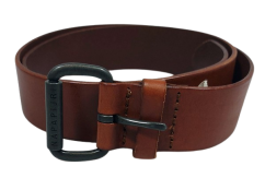 Napapijri  SKÓRZANY PASEK UNISEX PAUWEL COGNAC