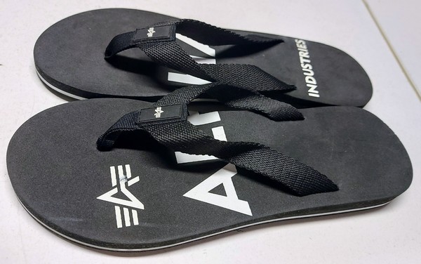 Alpha Industries šľapky ALPHA SLIDER black