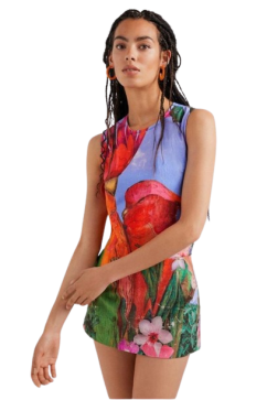 Desigual Dámske šaty Parrots