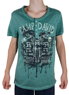 CAMP DAVID Pánske Tričko krátky rukáv-Z