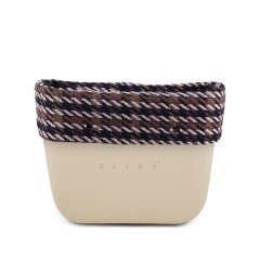 ELISS Futrzane obszycie górnej części dużej torebki