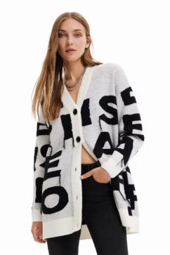 Desigual Sweter damski, kardigan IVET