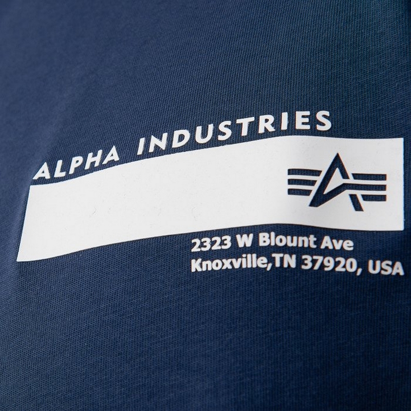 Alpha Industries Pánske Tričko s krátkym rukávom Blount Ave M