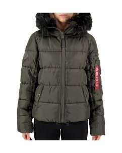 Alpha Industries Zimní bunda Hooded Puffer Alpha Wmn