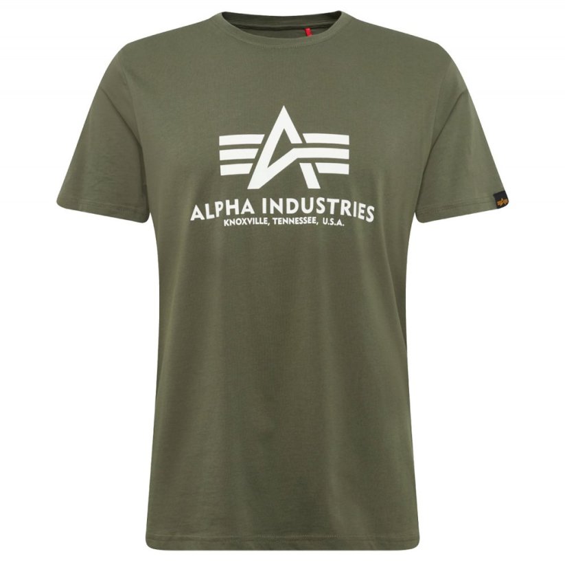 Alpha Industries Pánske Triko s krátkym rukávom Basic T-Shirt-Z