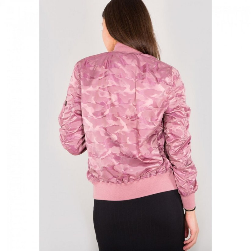 Alpha Industries MA-1 VF LW Shiny Camo Wmn Dámská přechodná bunda