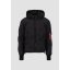 Alpha Industries Zimná bunda Hooded Logo Puffer