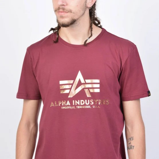 Alpha Industries Pánske Tričko s krátkym rukávom Basic T-Shirt