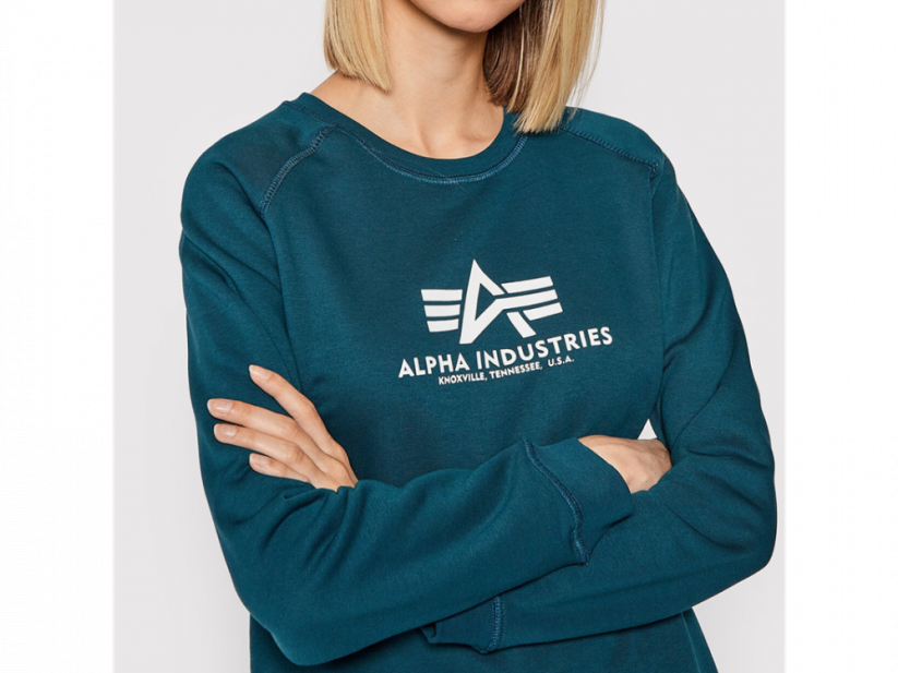 Alpha Industries New Basic Sweater Wmn Mikina- M