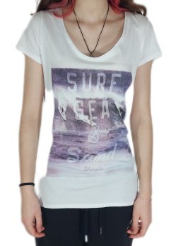 Wrangler Dámske Tričko- t-shirt WHITE