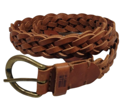 Napapijri  SKÓRZANY PASEK UNISEX  PALYSE  COGNAC