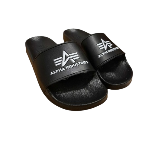 Alpha Industries klapki ALPHA SLIDER black