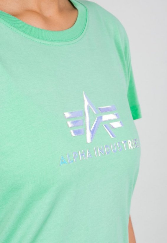 Damski T-shirt z krótkim rękawem Alpha Industries Rainbow T Wmn