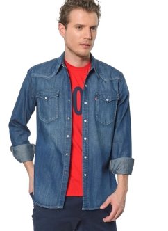 Levis Košile RELAXED FIT WESTERN
