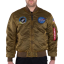 Alpha Industries Pánska Zimná bunda MA-1 VF NASA Battlewash