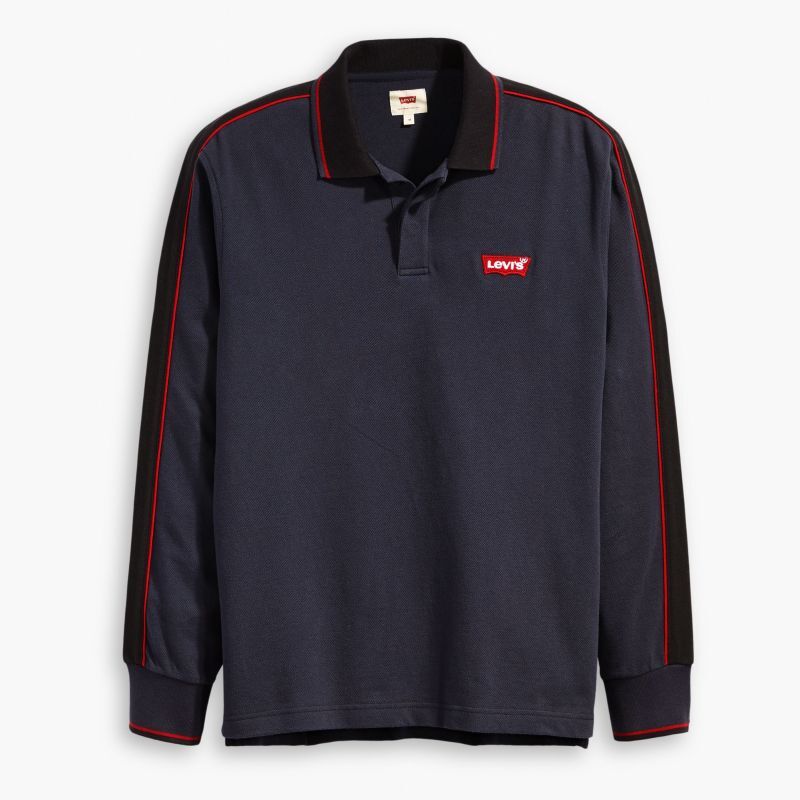 Levis Męska koszulka polo z długim rękawem LS Pieced Polo