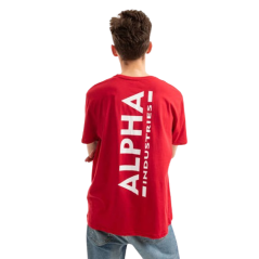 Alpha Industries Pánské Triko s krátkým rukávem Backprint T