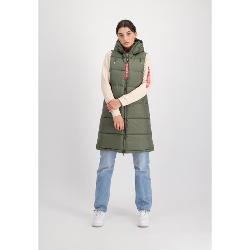Alpha Industries Długa kamizelka puchowa  Wmn Z