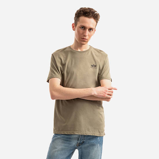 Alpha Industries T-shirt z krótkim rękawem Backprint T-M