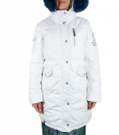 Soccx Dámská Zimní bunda s kapucí HW 19 Ivory