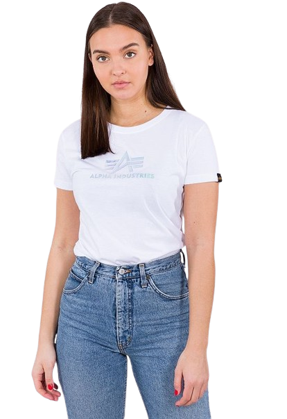 Alpha Industries  Damska koszulka z krótkim rękawem Rainbow T Wmn-B