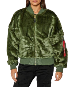 Alpha Industries Dámská Zimní bunda MA-1 OS Fur Wmn