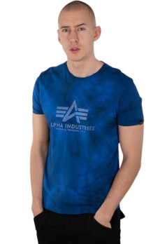 Alpha Industries Pánske Tričko s krátkym rukávom Basic T Batik