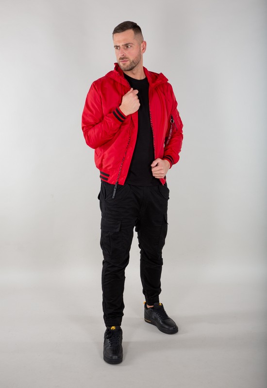 Alpha Industries Přechodná bunda MA-1 LW Hooded PZ