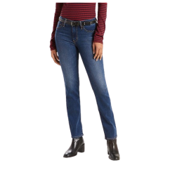 Levis Dámske Rifle 712 Slim Mid Rise Jeans Indigo Mirage