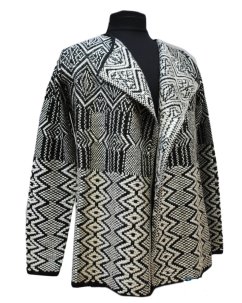 TOM TAILOR Sweter damski  Knit cardigan patterned