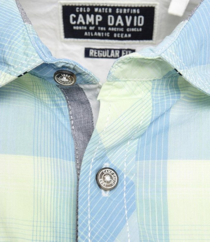 CAMP DAVID Pánská košile dlouhý rukáv