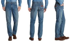 Wrangler Pánské Rifle  Texas Stretch -TOUGH MID