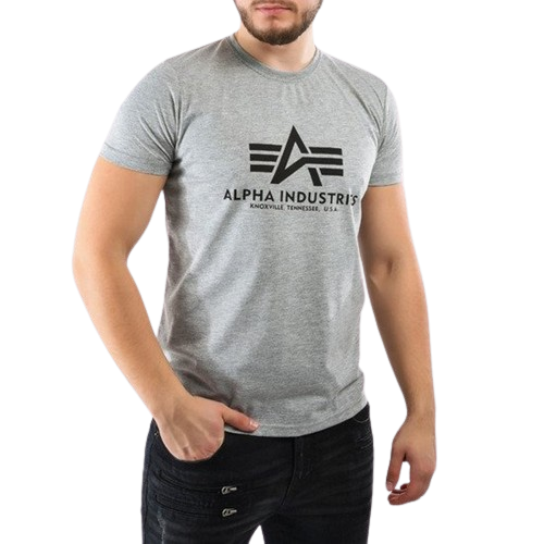 Alpha Industries Pánske Triko s krátkym rukávom Basic T-Shirt-S