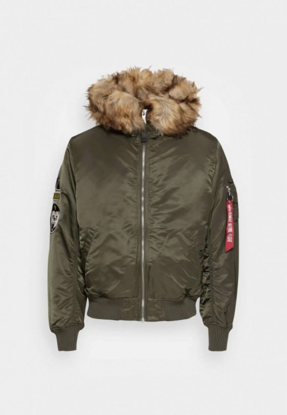 ALPHA INDUSTRIES BUNDA MA-1 Hooded Arctic
