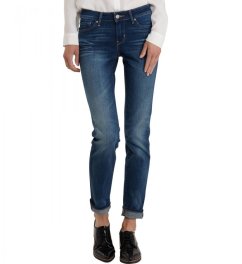 Levis Dámske Rifle 712 Slim Mid Rise Jeans Bleu