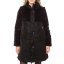 Desigual Dámsky kabát Sundsvall - Farba: Čierna, Veľkosť: XL, Typ: Kabát