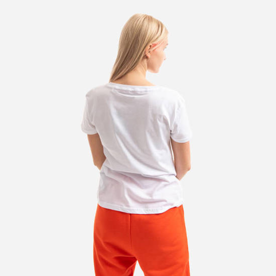 Alpha Industries Damska koszulka z krótkim rękawem New Basic T Wmn Foil Print FP