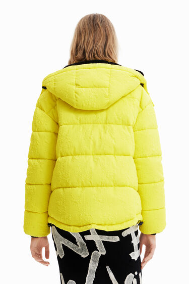 Desigual Dámska ZIMNÁ BUNDA Textured padded jacket