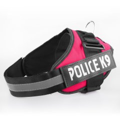 Eli´s fantasy postroj P19 - napis "POLICE K9"