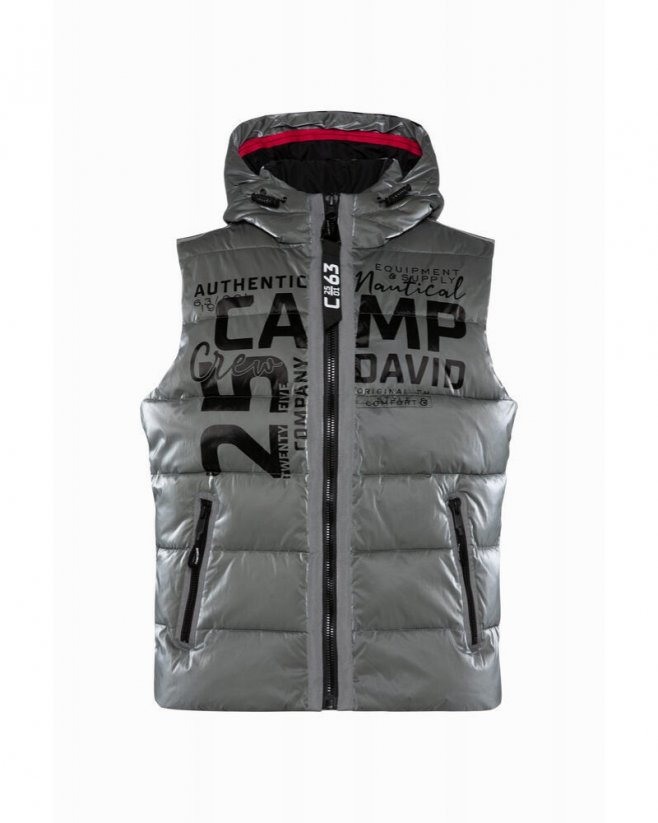 Camp David Pánská vesta s kapucí