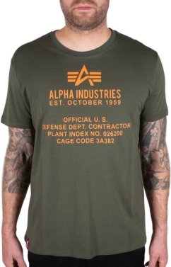 Alpha Industries ALPHA FUNDAMENTAL T Męski T-shirt
