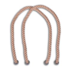 Uchwyt ELISS z liną 90 cm beżowy